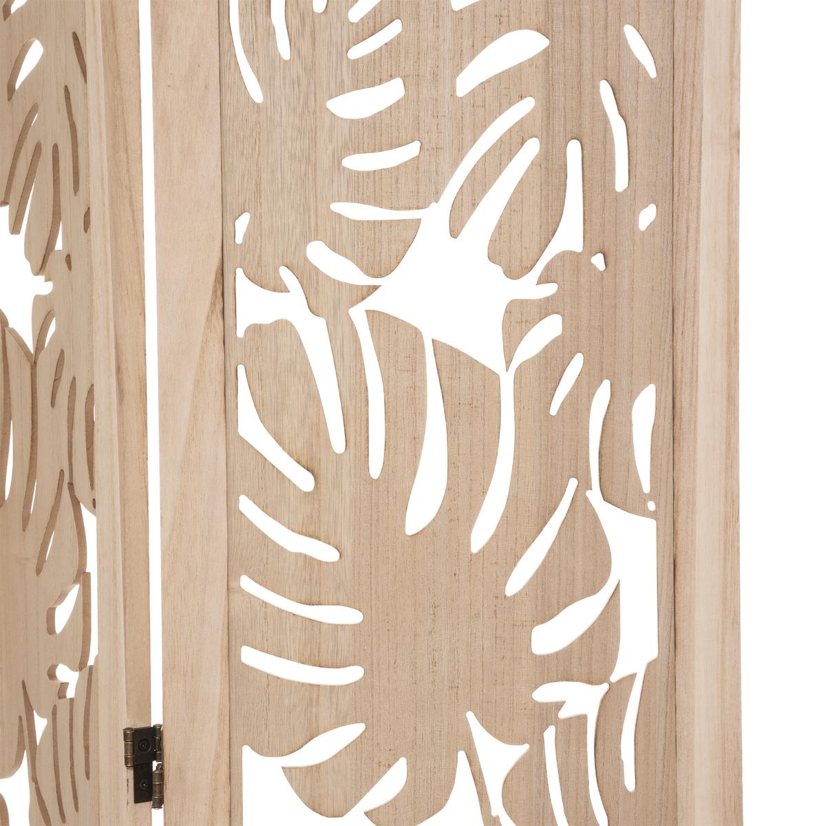 PARAVENT FEUILLE PALM NATUREL