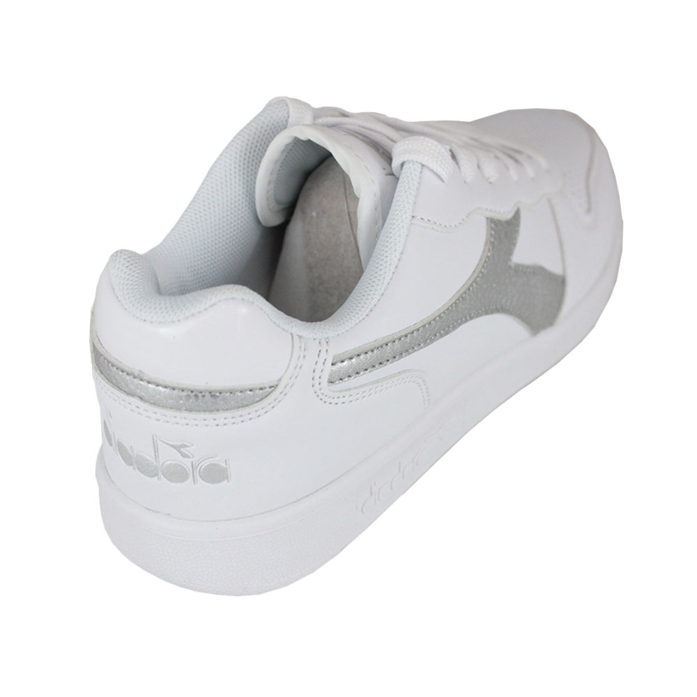 Sapatos Diadora 101.175781 01 C0516 Branco/Prateado