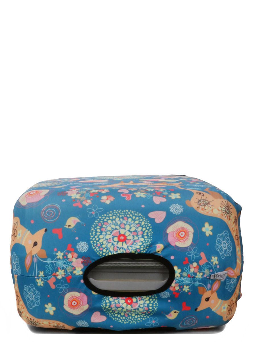 Housse de valise Periea Blue Animals M