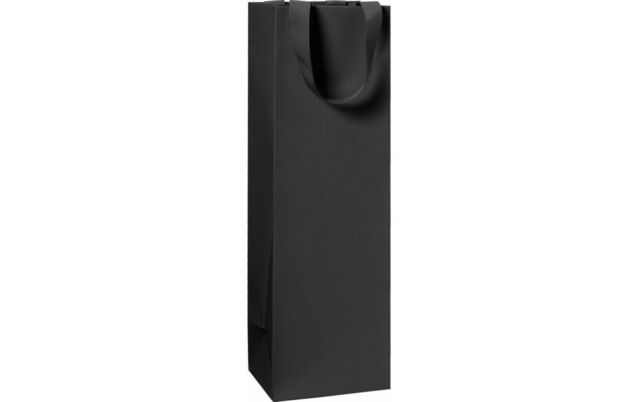 Flaschentasche One Colour 11 x 10.5 x 36 cm, SchwarzTragetasche zum Einpacken von Geschenken