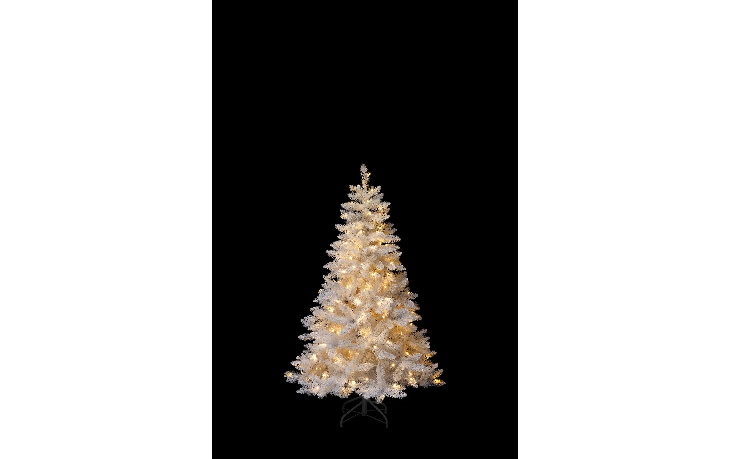 Weihnachtsbaum LED White Tree 150 130 LEDs, 150 cm, Weiss<br>LED-Weihnachtsbaum