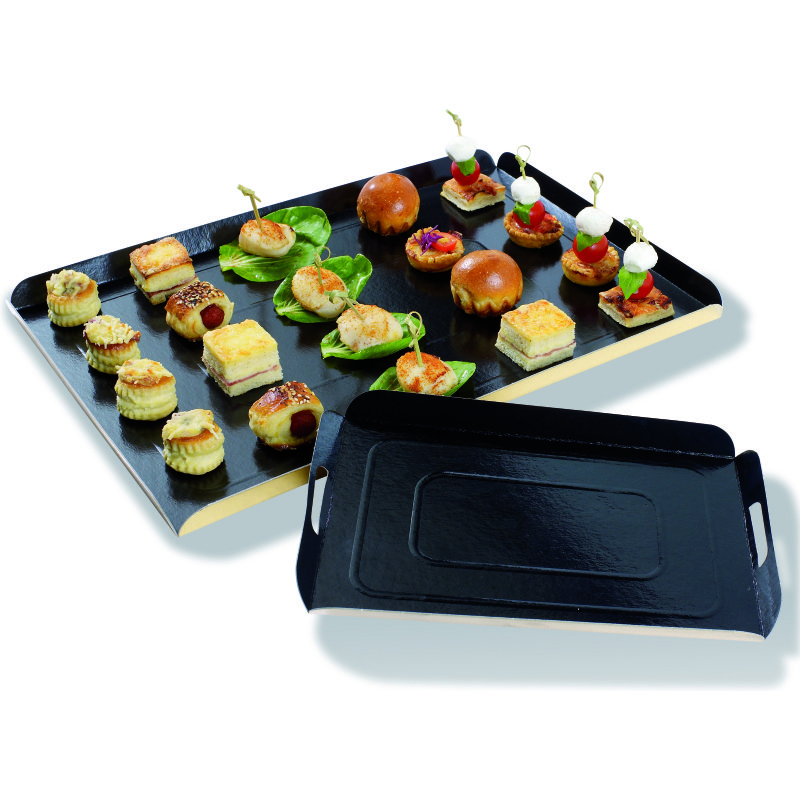 Plateau plié en carton - Lot de 100