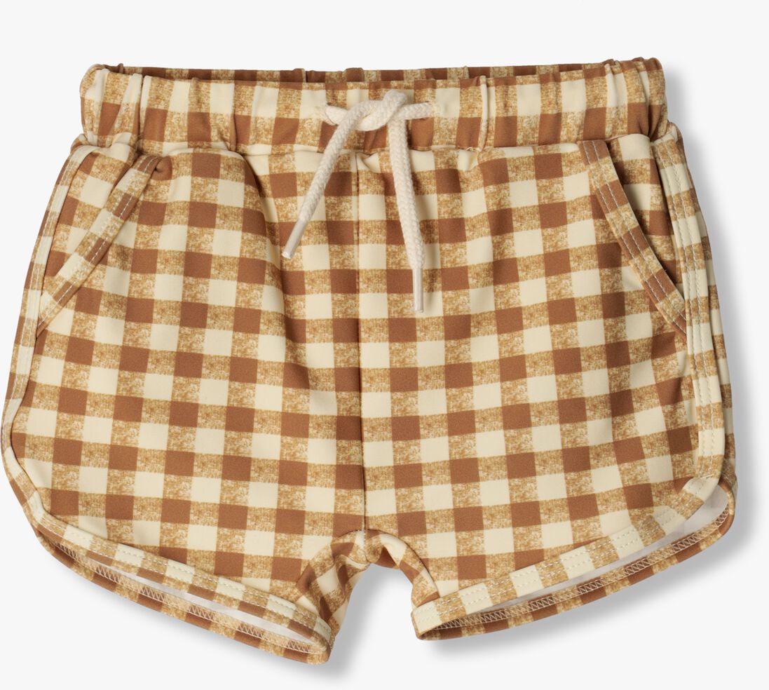 LIL\\' ATELIER oranje lil' atelier  nbmfauno loose swim shorts