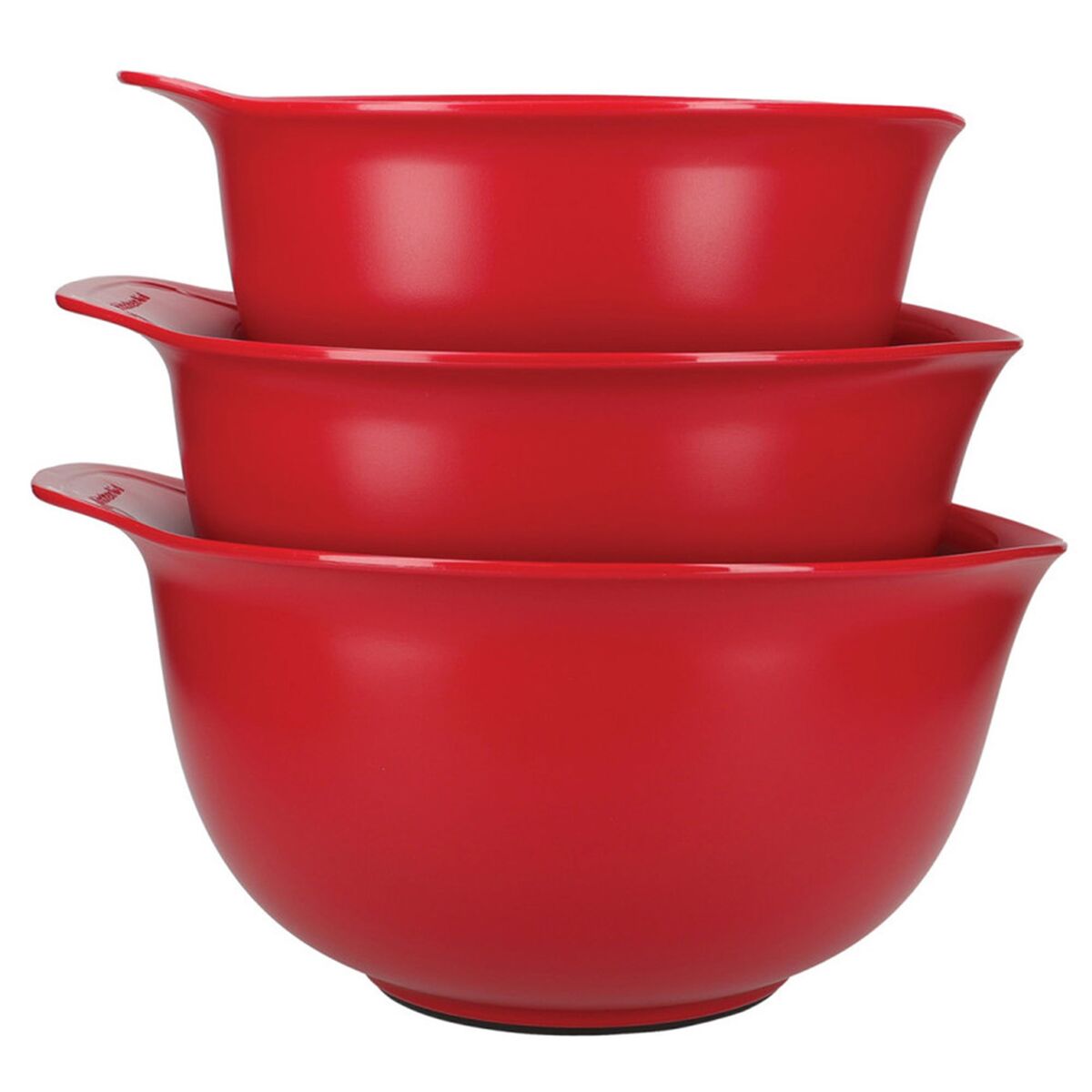 KitchenAid Blandeskåler Empire Red 3St