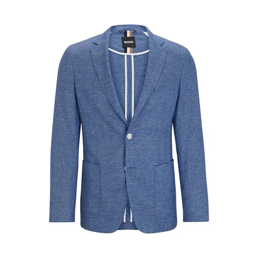 Boss Black Hanry Blazer, Medium Blue, 46