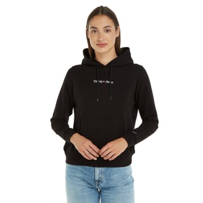 Sweatshirt à capuche femme Tjw Reg Serif Linear TOMMY HILFIGER