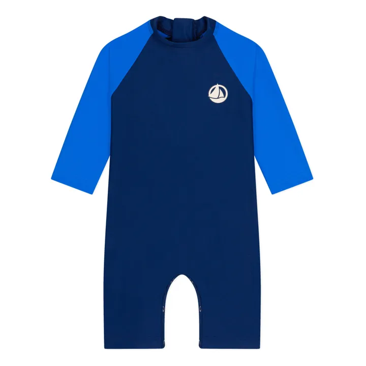Petit Bateau Combinaison Anti-UV Morinette | Bleu marine