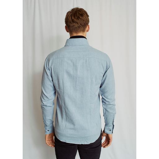 Bruun & Stengade Muriel Skjorte, Blue, L