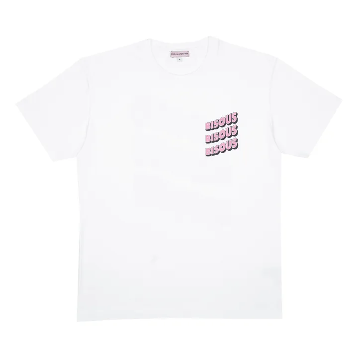 Bisous Skateboards T-shirt Sonics | Blanc