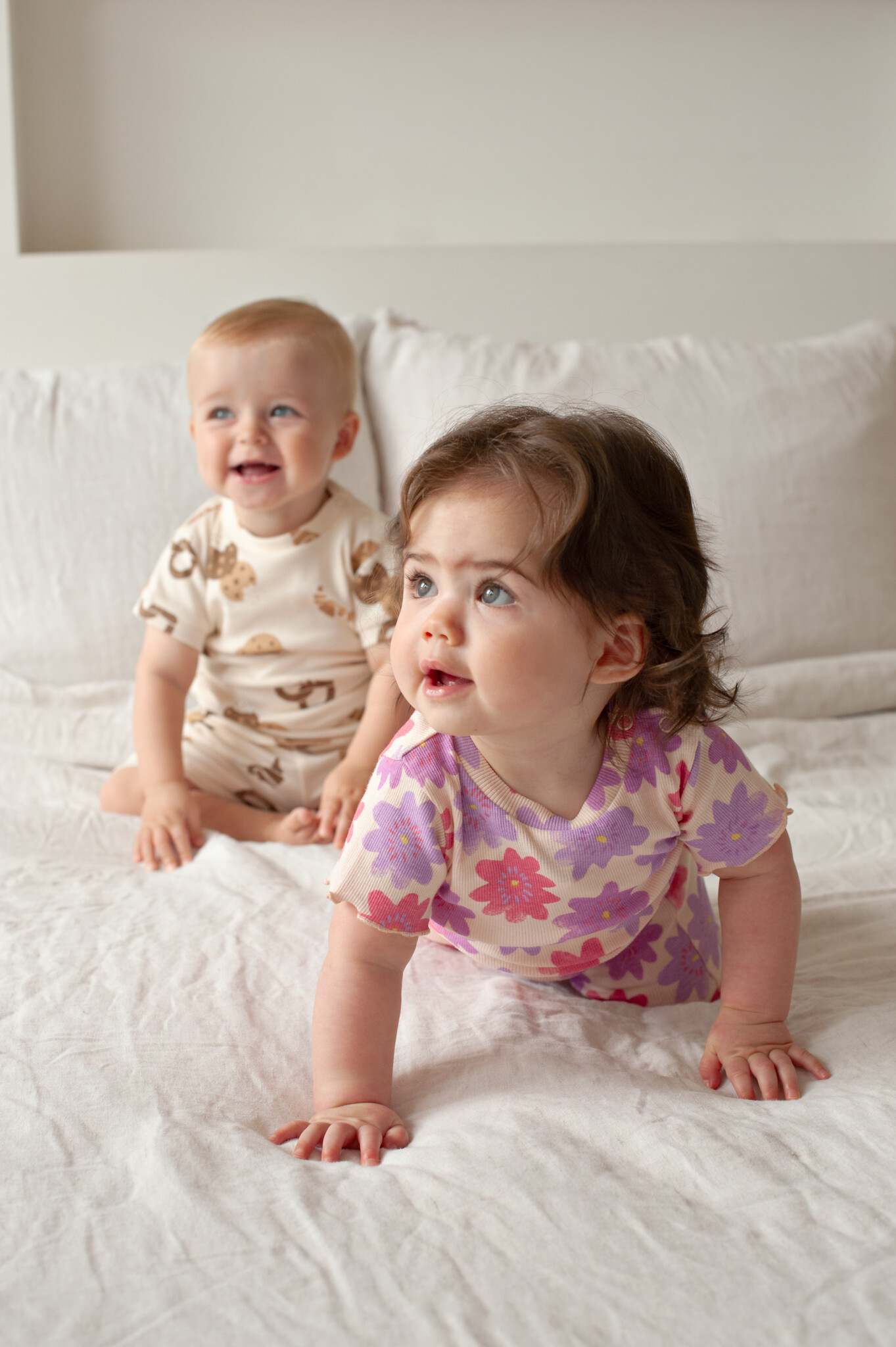 Feetje Feetje shortama Bibi Bloom - Premium Summerwear, lila
