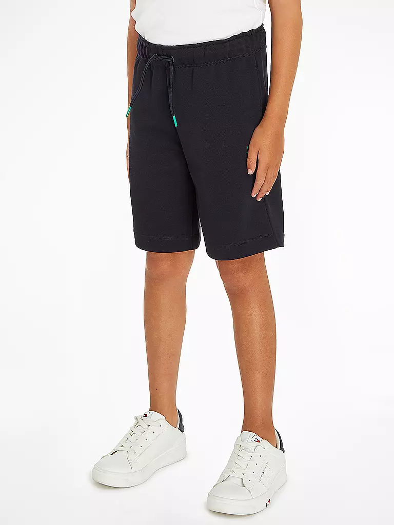 TOMMY HILFIGER Jungen Shorts MONOGRAM dunkelblau