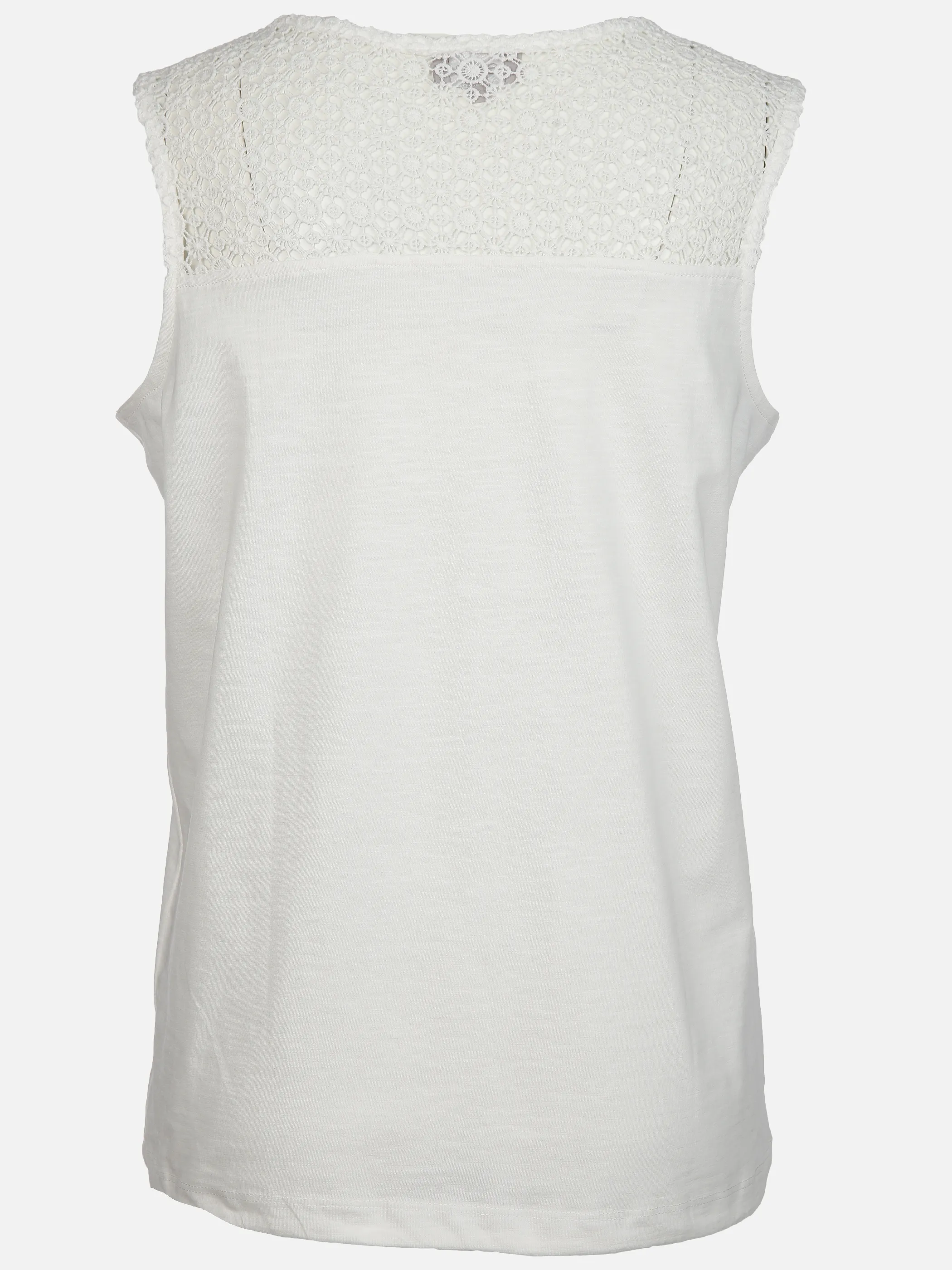 Damen Tanktop mit Spitzenbesatz