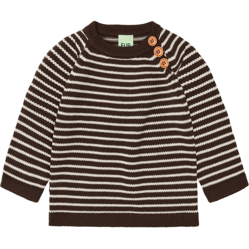 Køb FUB Mocca/Ecru Baby Sweater