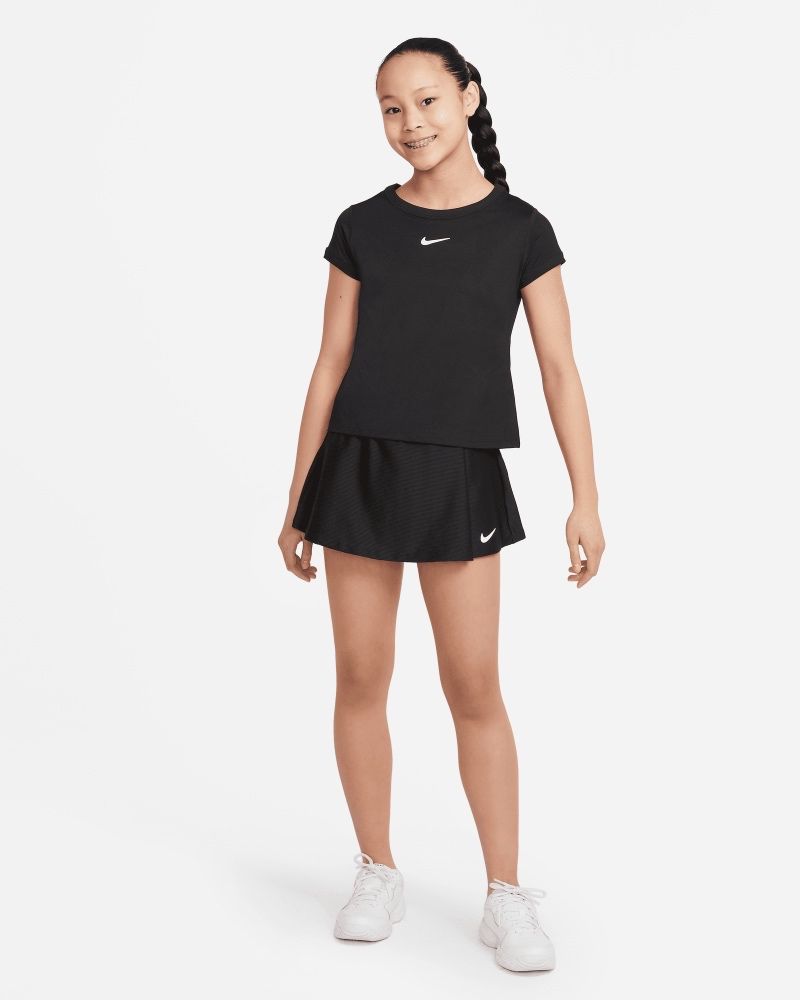 Jupe de tennis Nike NikeCourt Noir pour enfant