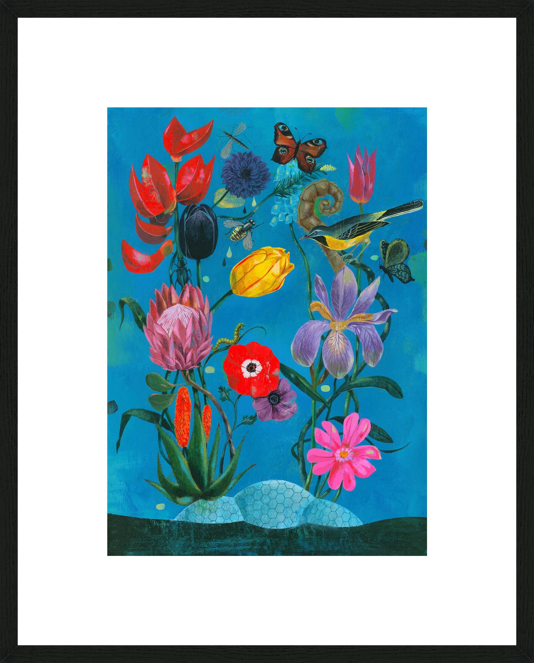 Eden Project by Olaf Hajek - Limited Edition. Edition of: 100. Signed.