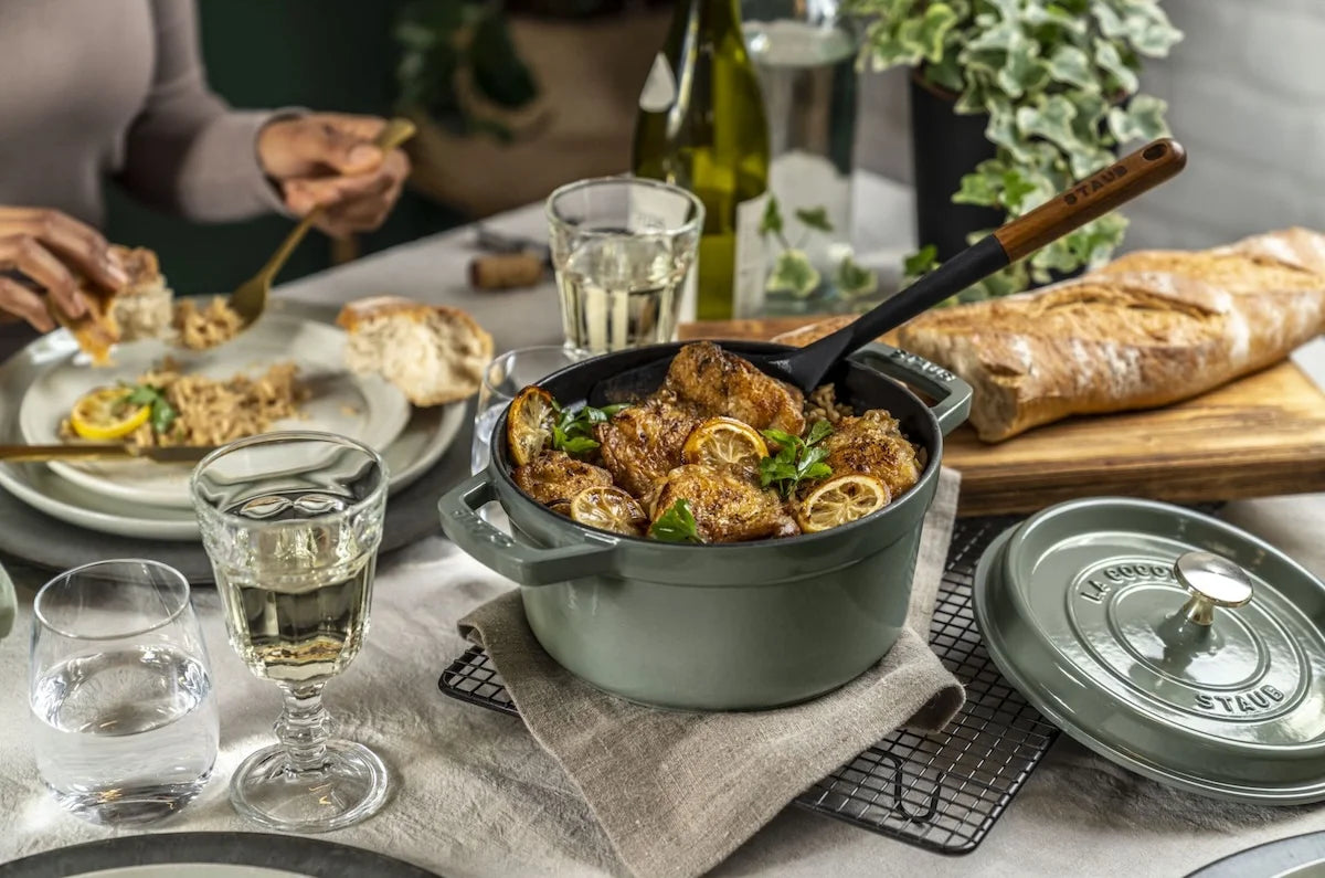 Staub braadpan La Cocotte eucalyptus