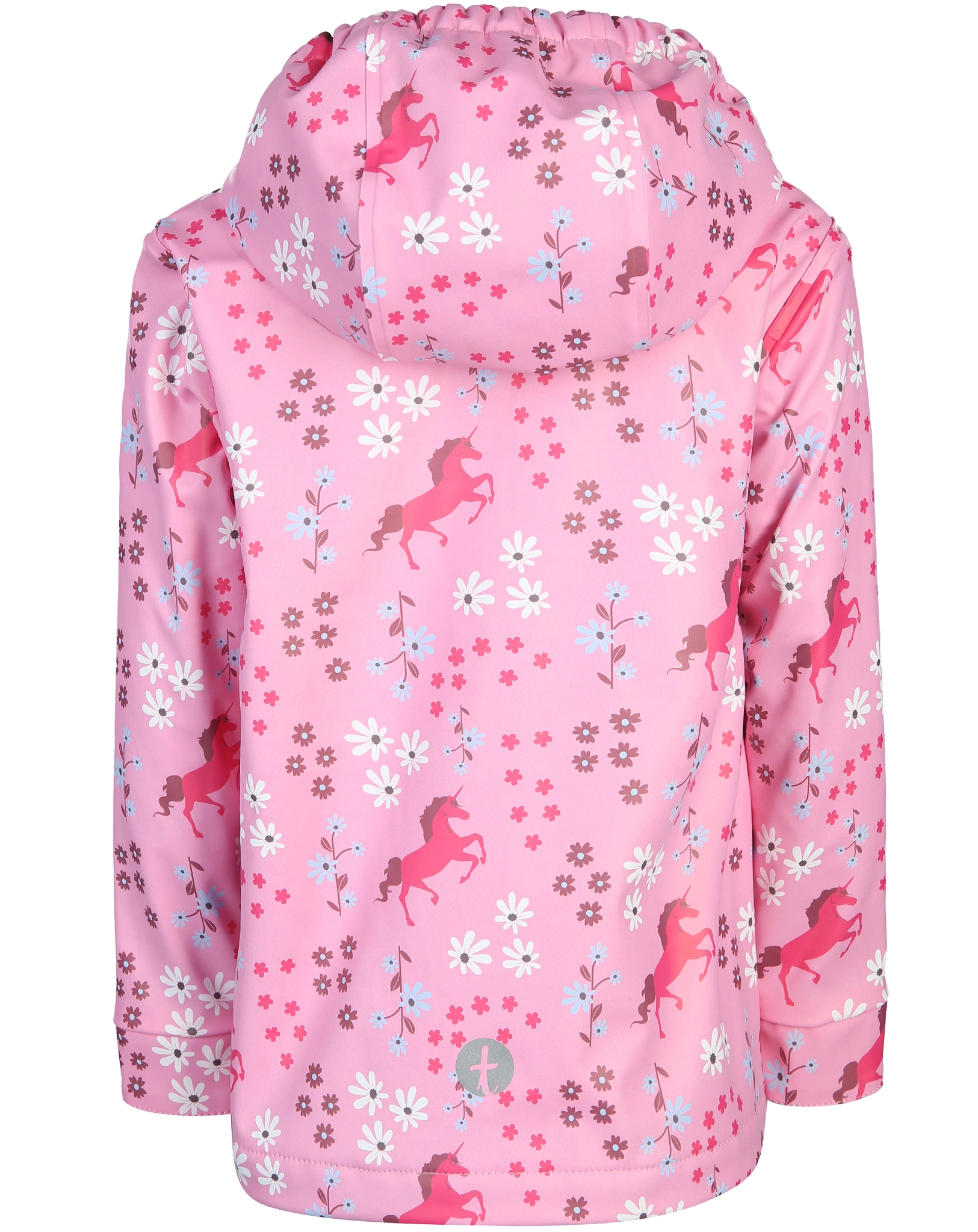 Regenjacke EINHORN gefüttert in pink unicorn dream