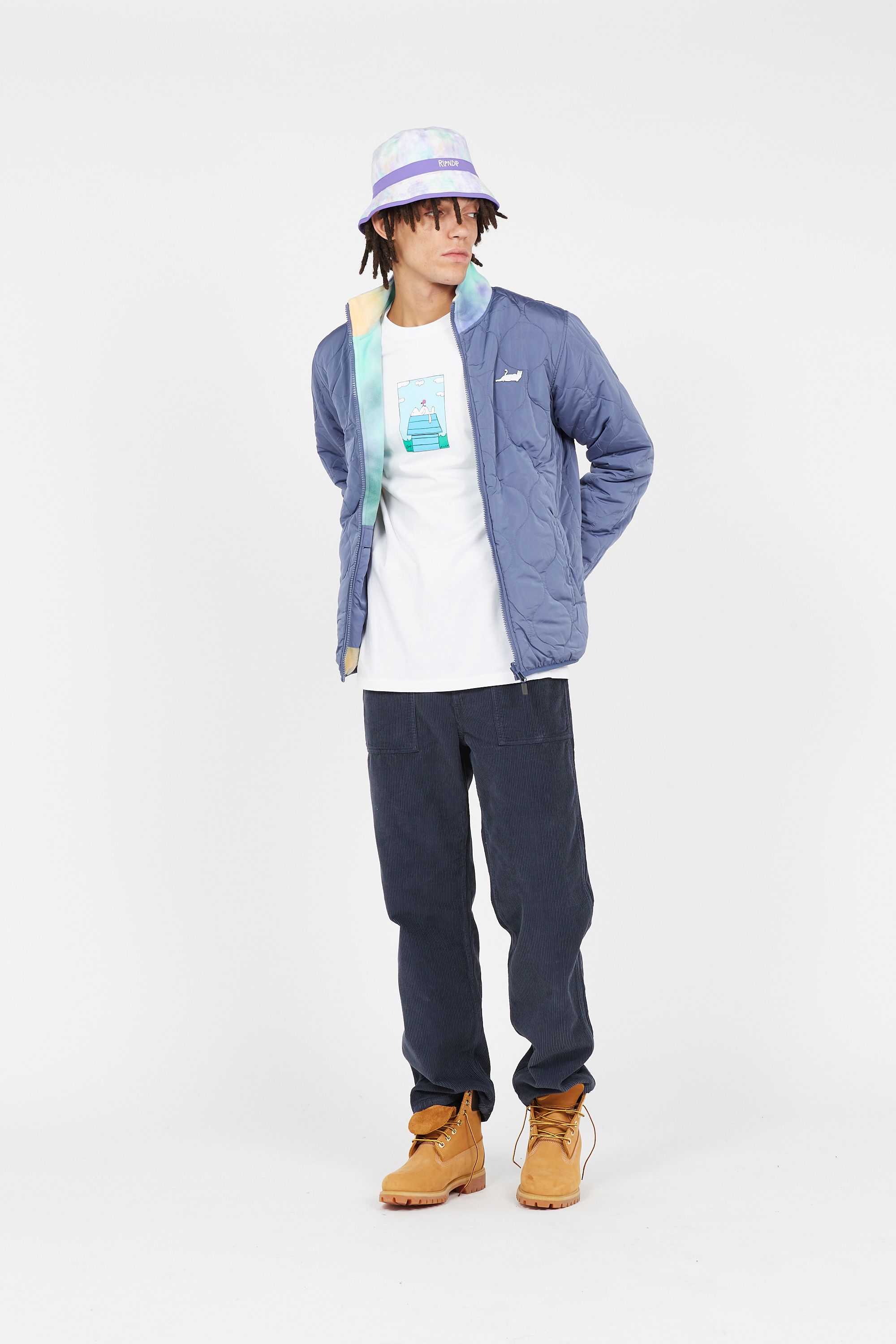 RIPNDIP T-shirt NOT TODAY Blanc