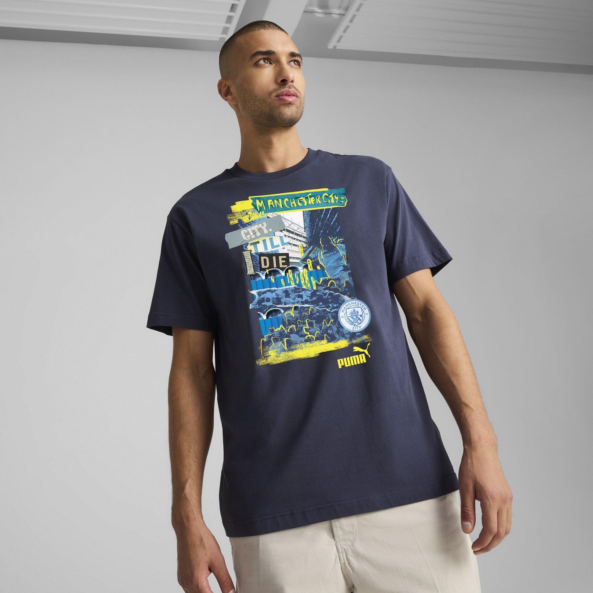 Puma Manchester City FtblNRGY T Shirt Adults