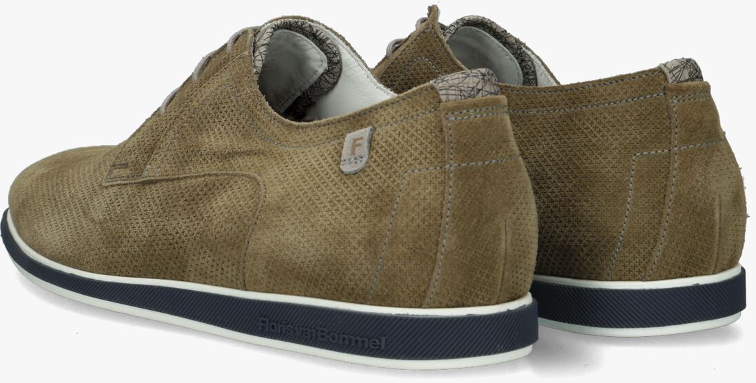 FLORIS VAN BOMMEL taupe floris van bommel veterschoenen sfm-30220