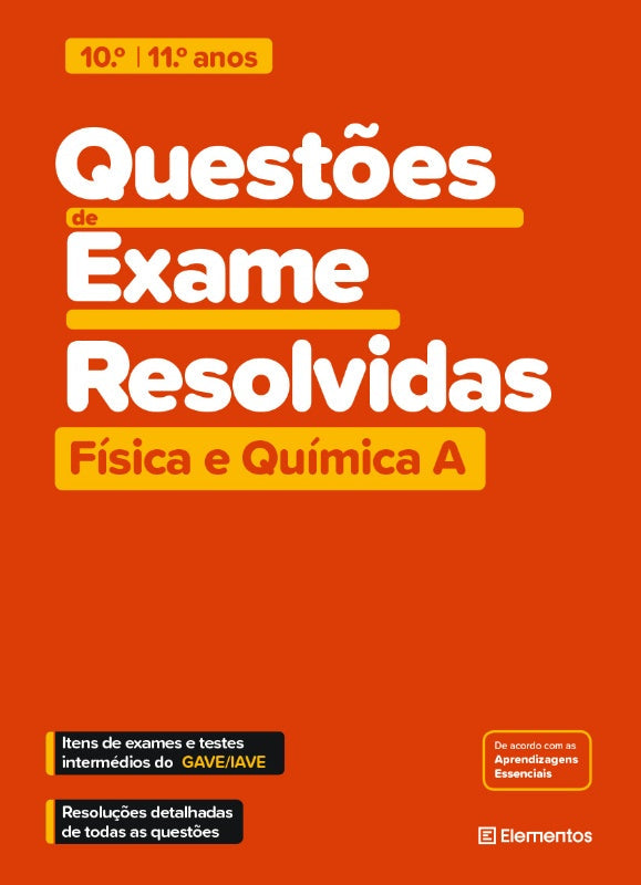 Questões de Exame Resolvidas - Física e Química A - 10º e 11º Ano