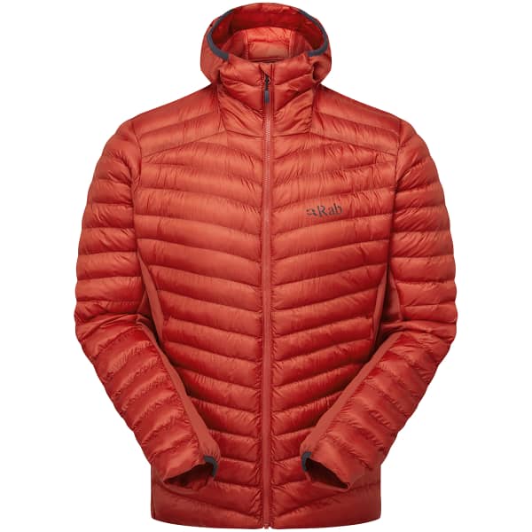 Doudoune randonnée RAB CIRRUS FLEX HOODY TUSCAN RED