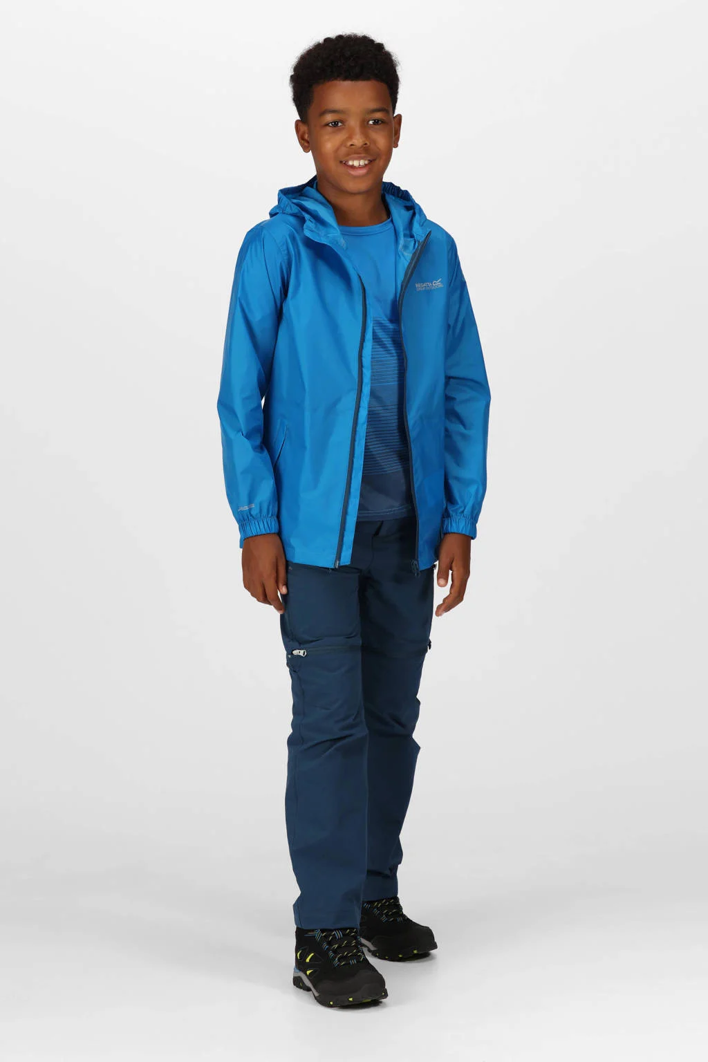 Regatta kids regenjas Pack It kobaltblauw