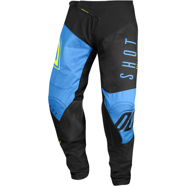 Shot - Pantalon Aerolite Alpha Noir / Bleu / Jaune