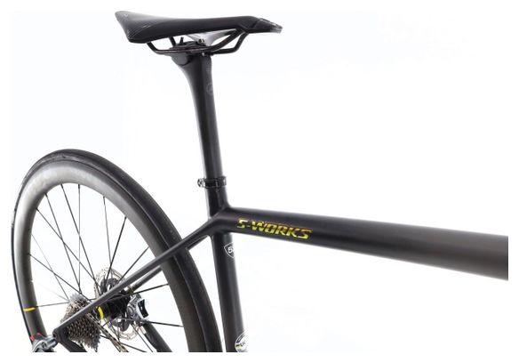 Produit reconditionné · Specialized Aethos S-works Carbone AXS 12V · Noir / Vélo de route / Specialized | Très bon état