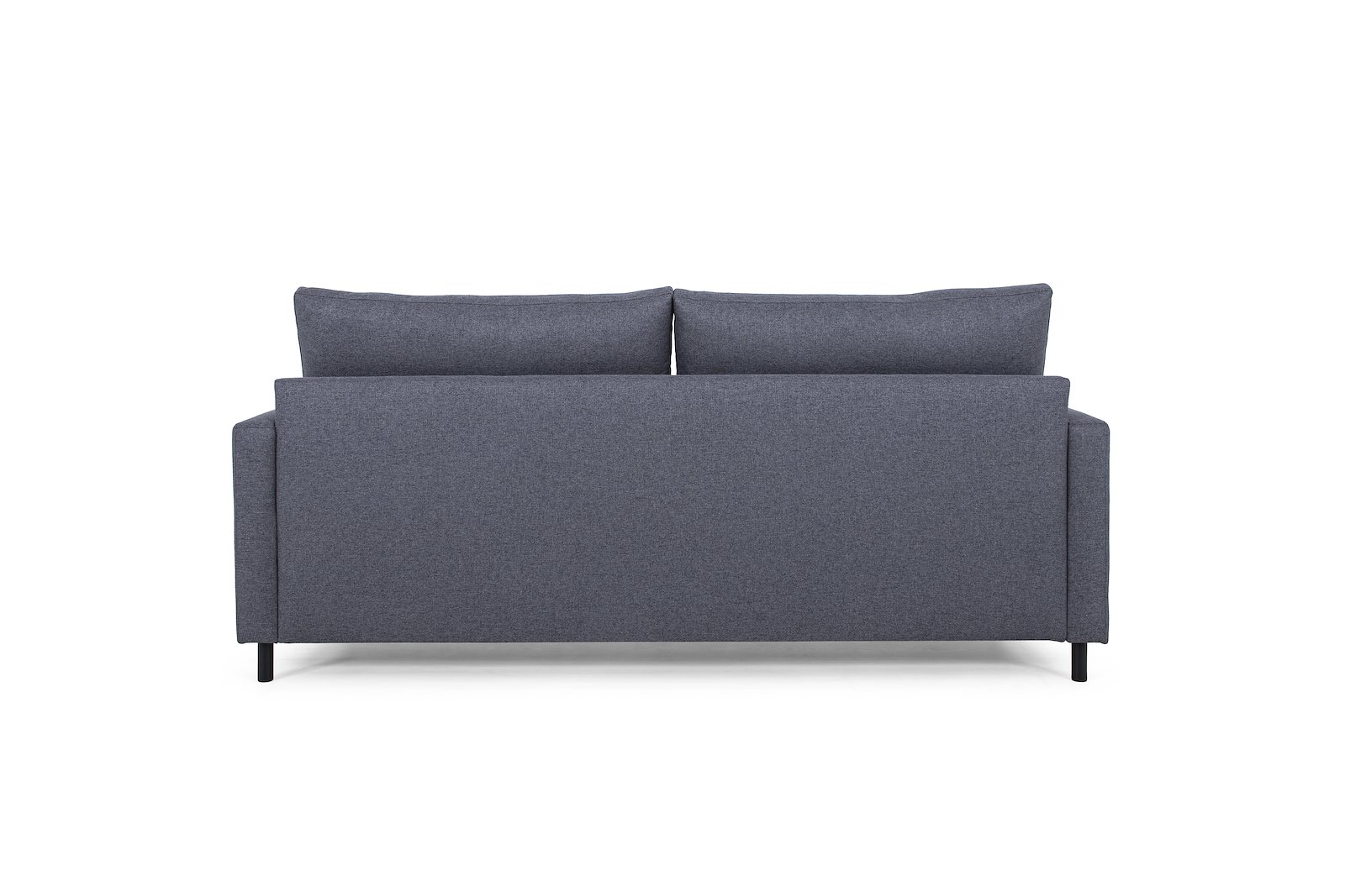 Tempo 3-seter Tekstil Herbi 30 Dark Grey med sorte ben