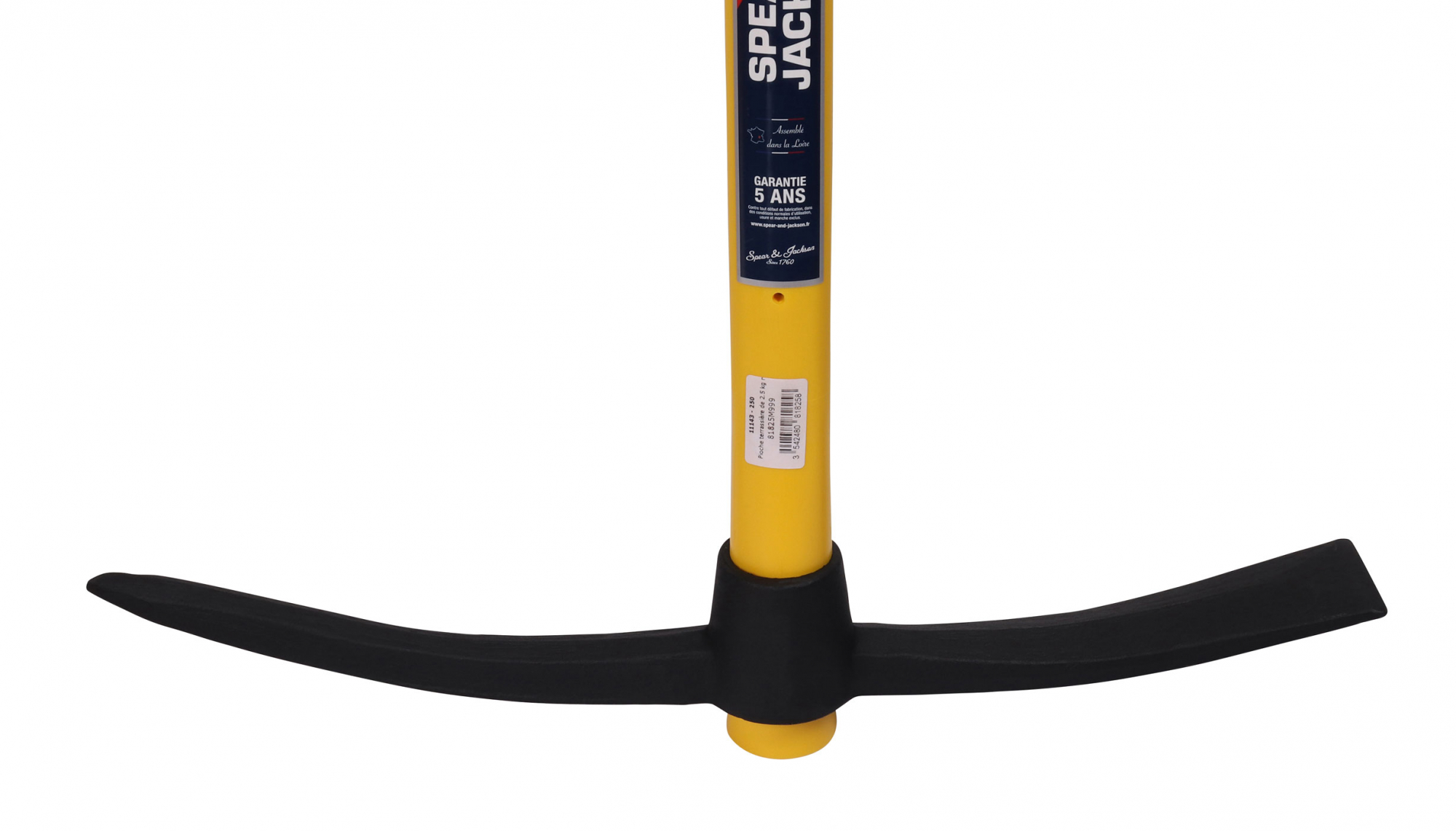 Pioche terrassière de 2,5 manche trimatière