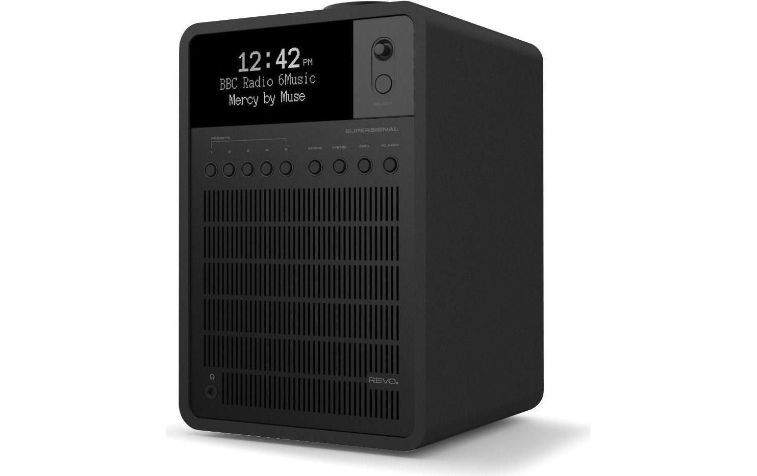 DAB+ Radio SuperSignal Schwarz<br>DAB+-Radio mit Bluetooth