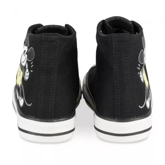 Baskets NOIR MICKEY