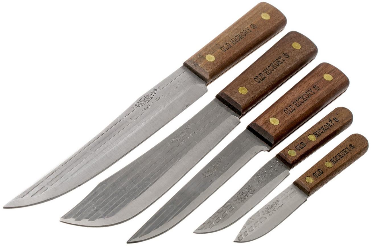 Ontario Old Hickory 5-delige messenset, 7180