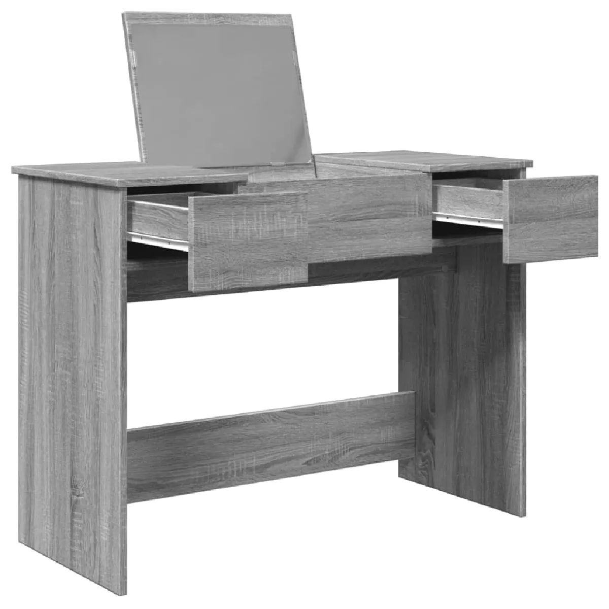 vidaXL Coiffeuse - Sonoma gris