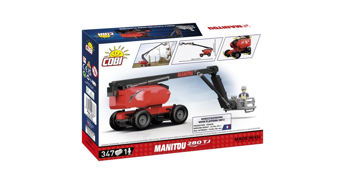COBIYoungtimer Collection - Manitou 280 TJ Constructiespeelgoed