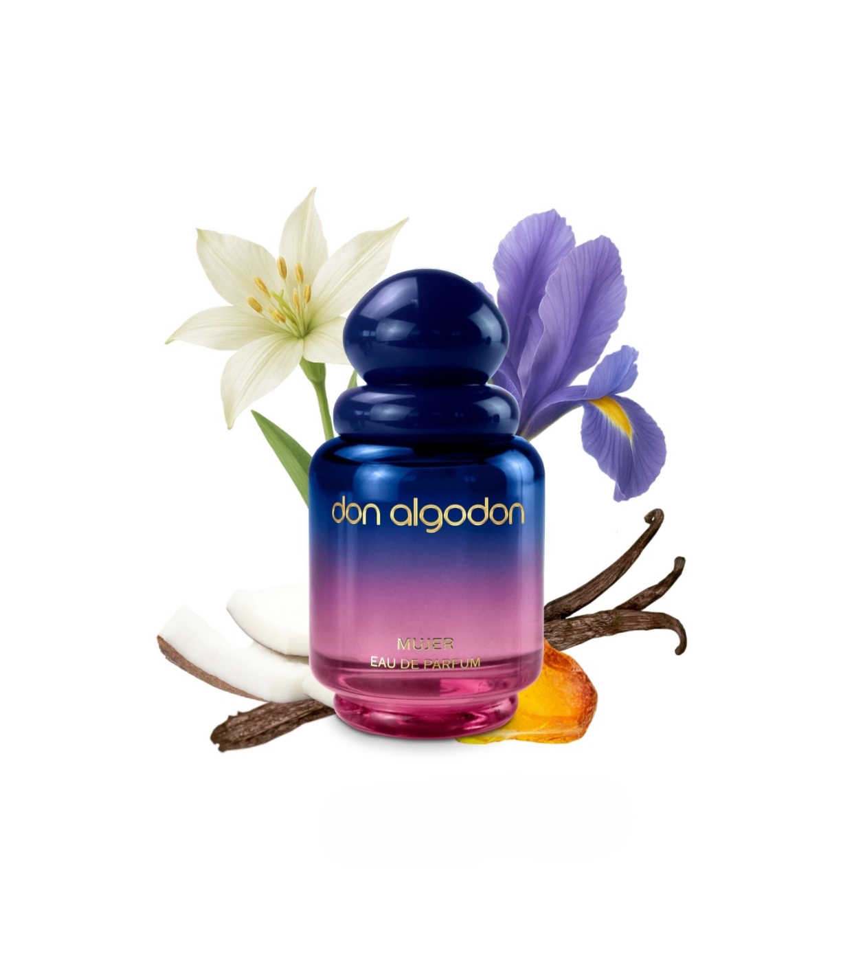 Don Algodon - Conjunto Eau de parfum 100ml + 30ml - Mujer