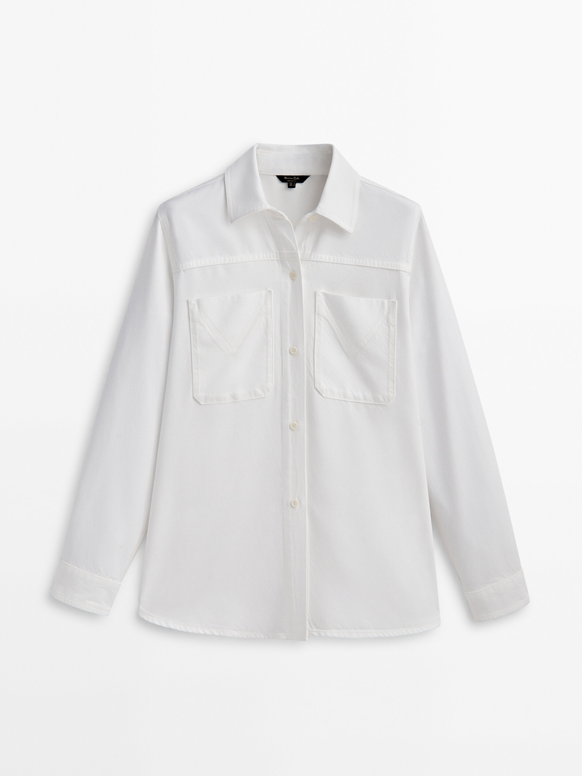Camisa lyocell bolsillos - RAW
