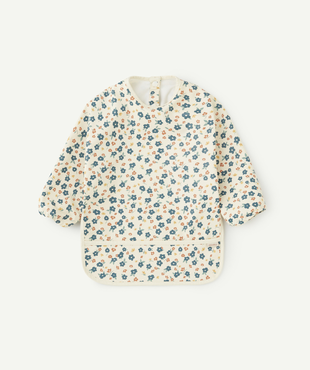 GRECH & CO.BAVOIR À MANCHES LONGUES EN FIBRES RECYCLÉES ET IMPRIMÉ FLEURI