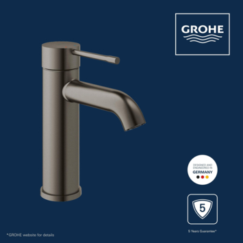 Grohe Wastafelkraan Essence New S Grafiet