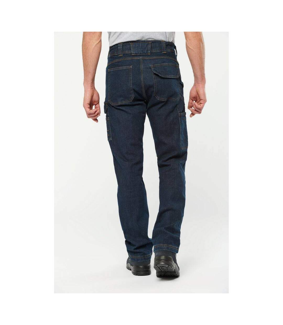 Jean  denim résistant multipoches WK. Designed To Work