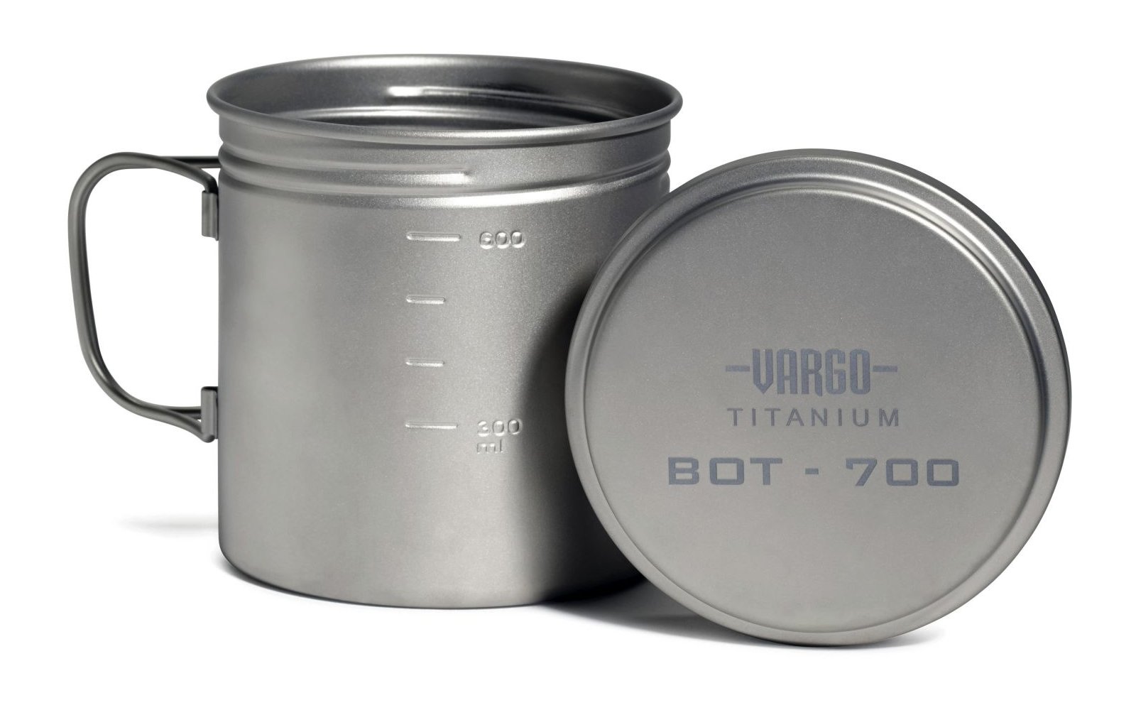 Vargo BOT Bottle Pot Titan Trink- und Topfflasche 0,7 Liter