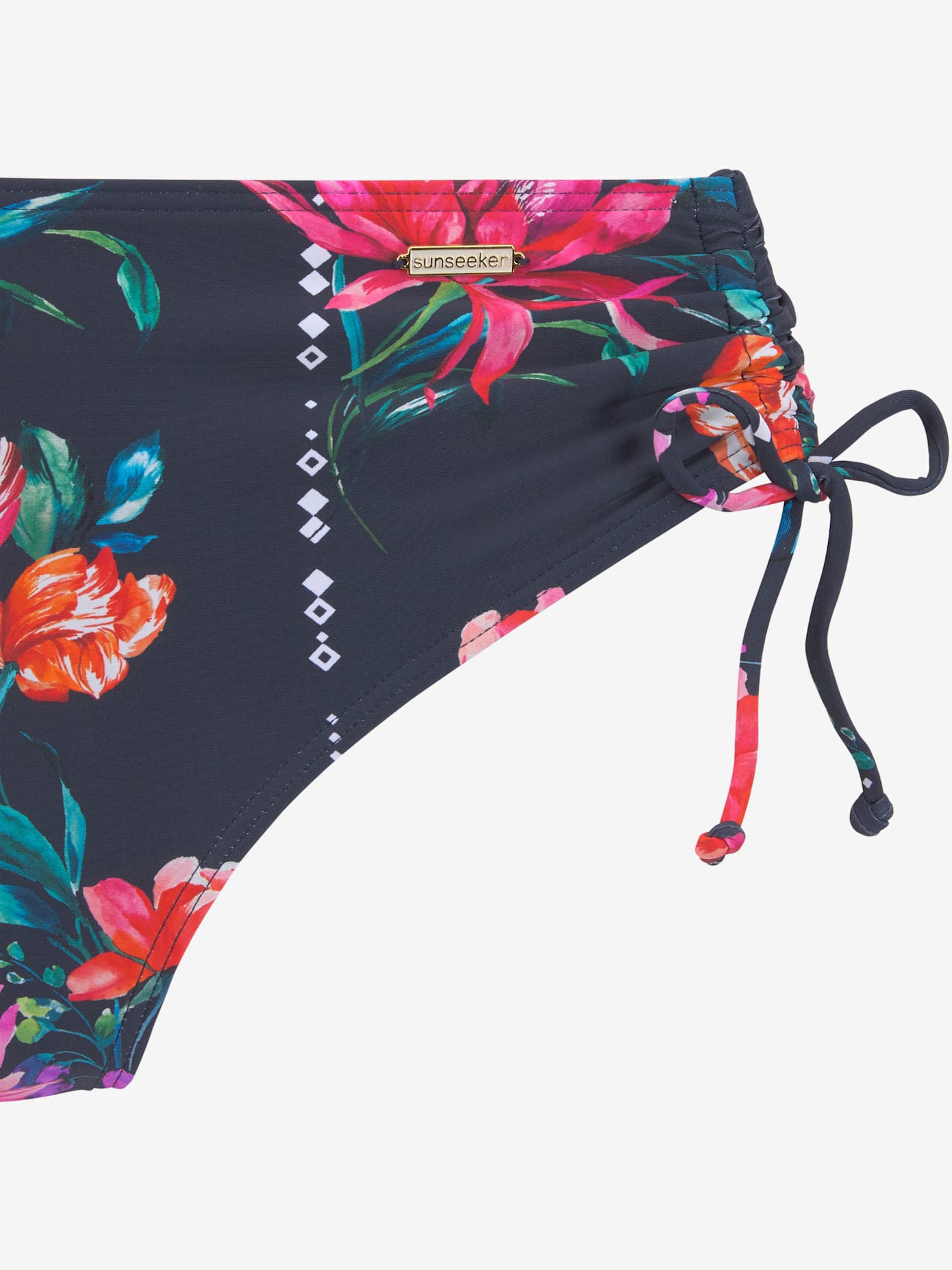 Bas de maillot de bain imprimé floral moderne