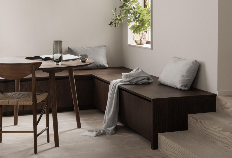 Blomus Merino plaid 130x200 sharkskin