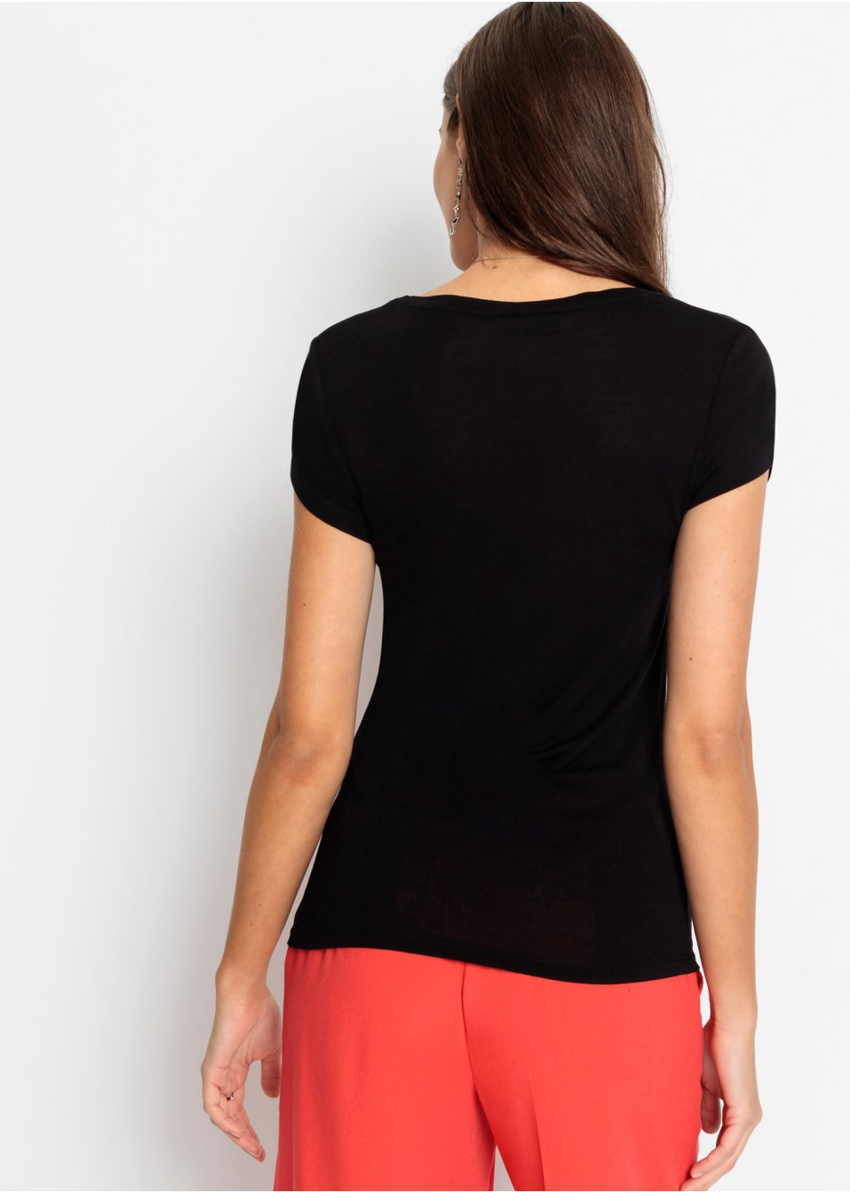 T-shirt col V