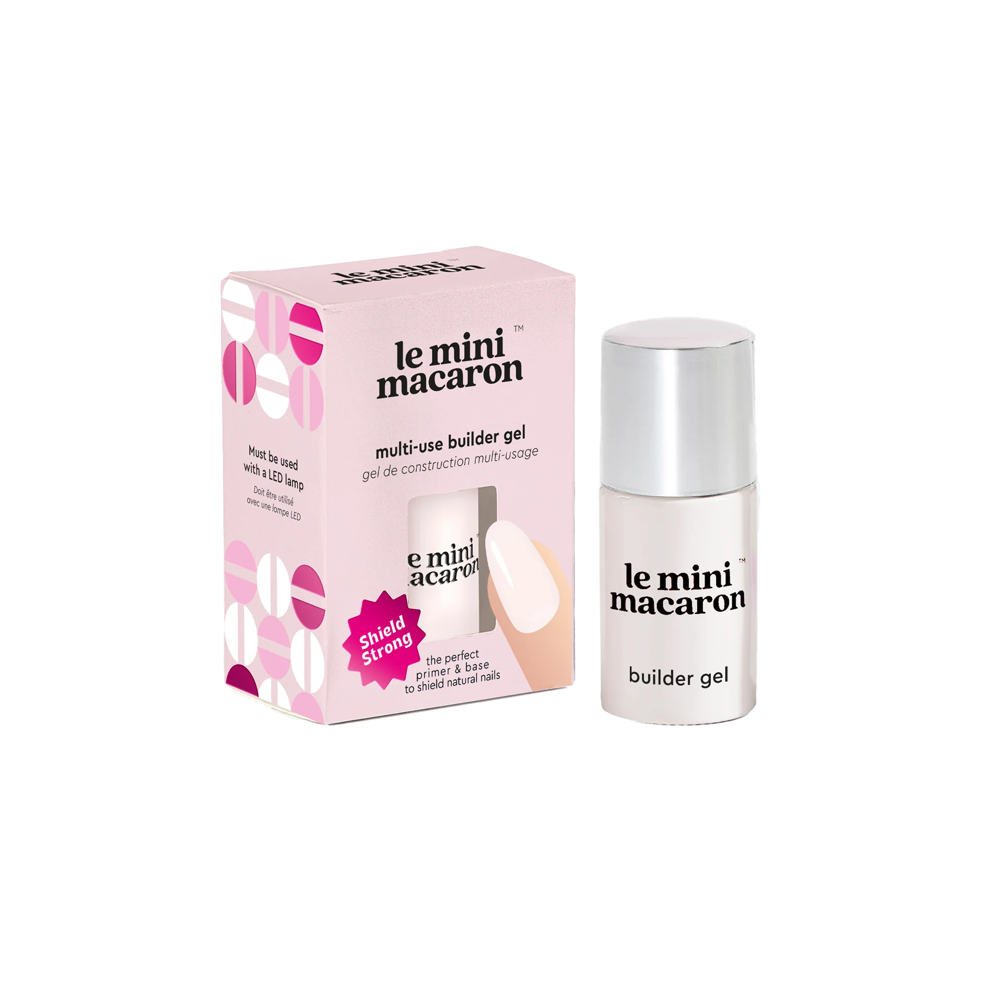 Le Mini Macaron  Multi-use Builder Gel - Meringue