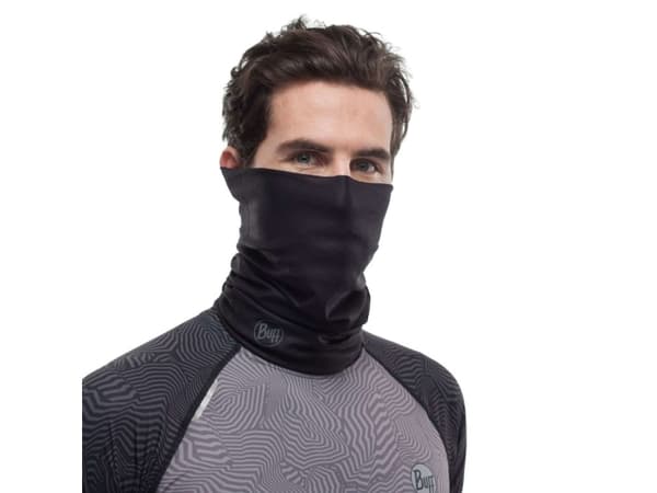 Buff 119328.999.10.00, Halsvarmer, Voksen, Unisex, Sort, Polyester, Monokromatisk