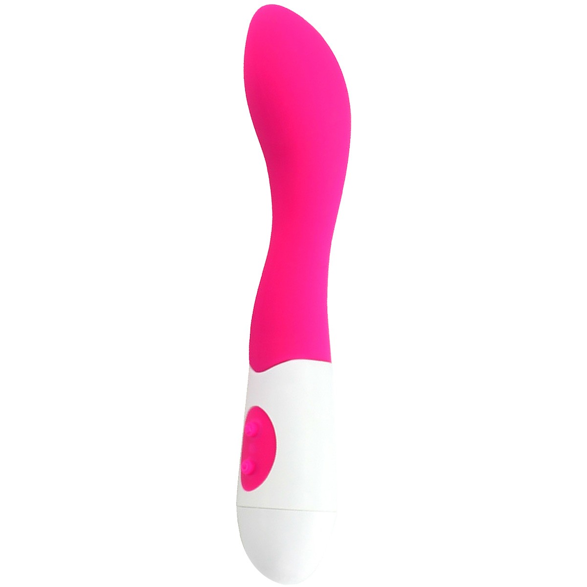 Vibromasseur - 30 modes - Rose & blanc