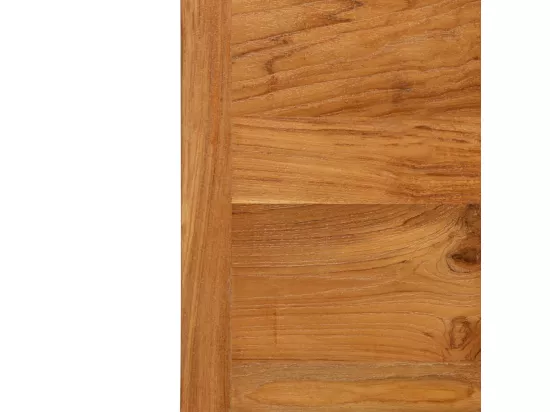 Table de bar Teck recyclé massif 120 x 58 x 106 cm