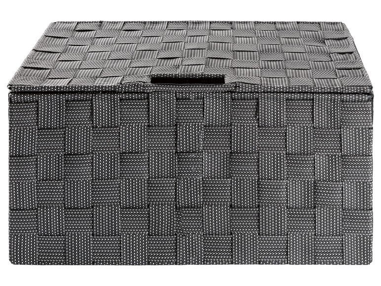 Gevlochten opbergboxen